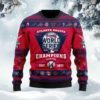 Atlanta Braves 2021 World Series Champions Ho Ho Ho Ugly Christmas Sweater Unisex Knit Wool Ugly Sweater Atlanta Braves 2021 World Series Champions Ho Ho Ho Ugly Christmas Sweater Unisex Knit Wool Ugly Sweater
