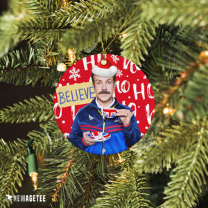 Ceramic Ornament Funny Ted Lasso Ho Merry Christmas Wankers Orament
