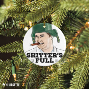 National Lampoons Christmas Family Vacation Shitter?s Full Holiday Christmas Ornament