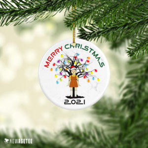Red Light Green Light 2021 Christmas Ornament