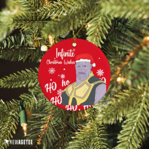 Ceramic Ornament Thanos Avengers Infinite Christmas Wishes Christmas Ornament Xmas Tree Decor
