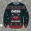 Carolina Panthers Mickey Mouse Ugly Christmas Sweater Unisex Knit Wool Ugly Sweater