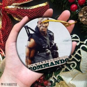 Circle Ornament Commando Christmas ornament Tree Decoration