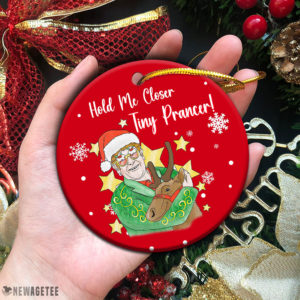 Hold Me Closer Tiny Prancer Funny Xmas Tree Decor Christmas Ornament