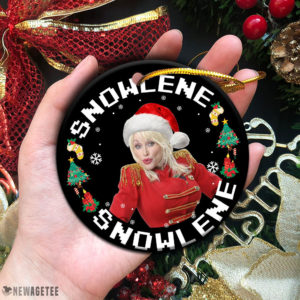 Snowlene Dolly Parton Christmas Ornament