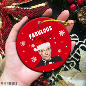 Circle Ornament Strictly Come Dancing Have a Fabulous Christmas Ornament Xmas Tree Decor