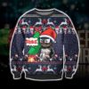 Cute Tarzan Ugly Christmas Knit Sweater