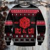 Dachshund Merry Christmas Dog Mom Gift Lover Ugly Christmas Sweater Unisex Knit Wool Ugly Sweater