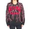 Deadpool Holiday Snow Stripes Ugly Christmas Sweater Knit Wool Sweater