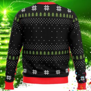 Epstein Ugly Christmas Sweater Knit Wool Sweater