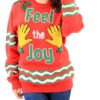 Epstein Ugly Christmas Sweater Knit Wool Sweater