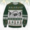 Evan Williams Bourbon Ugly Christmas Sweater Unisex Knit Wool Ugly Sweater