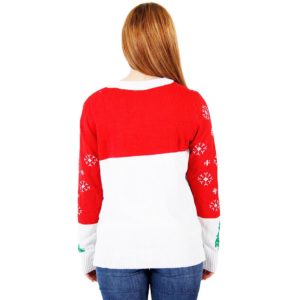 Flashing Lights Led Ugly Christmas Sweater Knit Wool Sweater