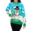 Friends Central Perk Wreath Ugly Christmas Sweater Knit Wool Sweater