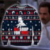 Ghostbusters Women White Extra Large Ugly Christmas Sweater Unisex Knit Wool Ugly Sweater