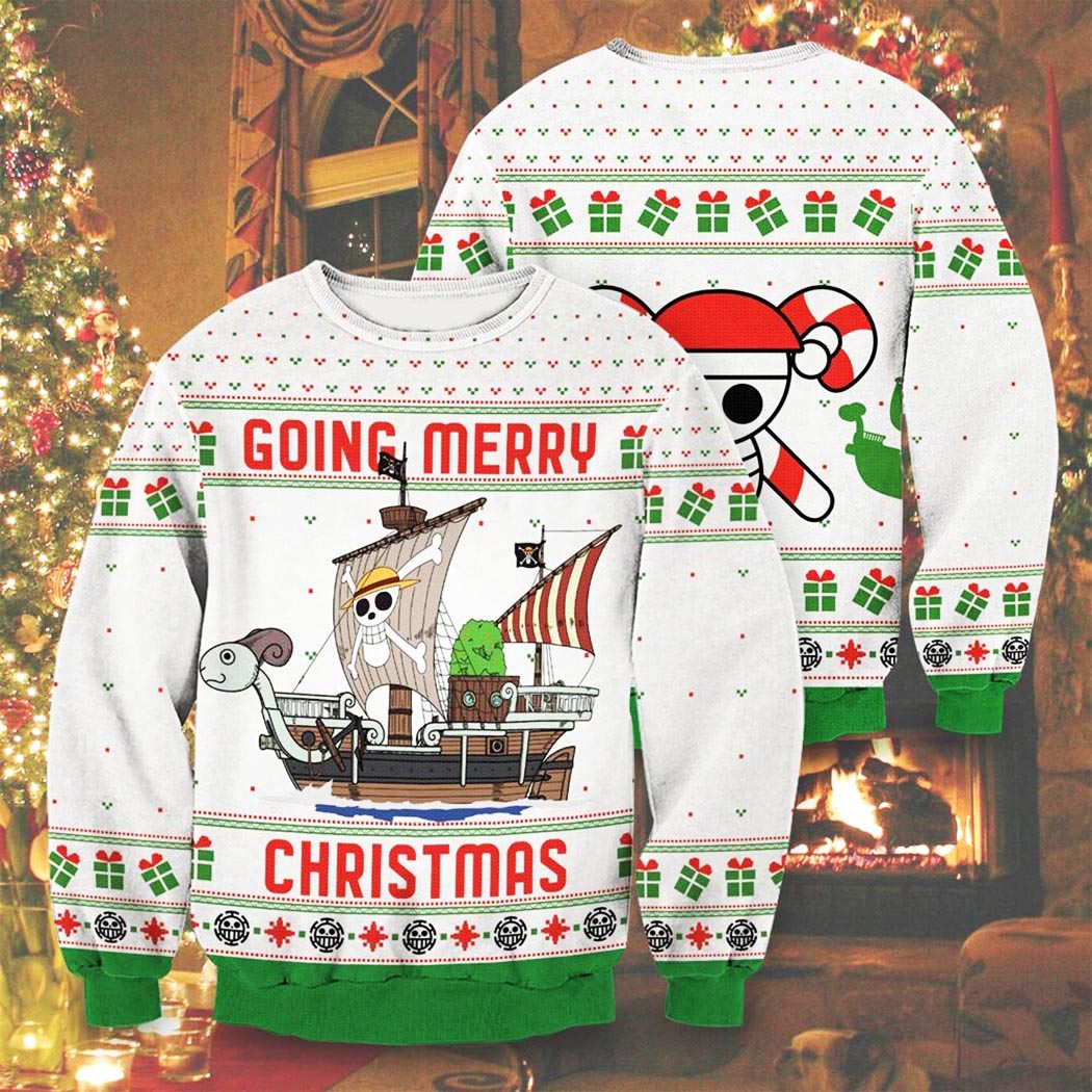 Going Merry Christmas Unisex Knit Wool Ugly Sweater Going Merry Christmas Unisex Knit Wool Ugly Sweater