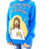 Frosty The Blowman Snowman Ugly Christmas Sweater Knit Wool Sweater