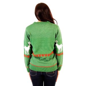 Green Filthy Animal Ugly Christmas Sweater Knit Wool Sweater