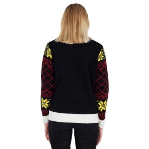 Harry Potter Owl Deathly Hallows Ugly Christmas Sweater Knit Wool Sweater 4