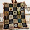 Harry Potter Quilt Blanket Hogwart Quilt Wizard Quilt Witch Quilt Magic Quilt Birthday Gift