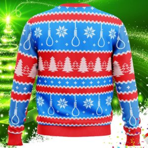 Hillary Epstein Didnt Kill Himself Ugly Christmas Sweater Knit Wool Sweater