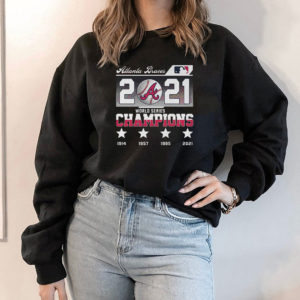 Hoodie MLB Champion 2021 Atlanta Braves World Series Champions 1914 2021 Shirt