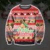 Jesus And Santa Claus Ugly Christmas Sweater Unisex Knit Sweater