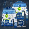 Jacksonville Jaguars Grinch Knit Ugly Christmas sweater