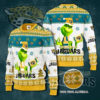 Kansas City Chiefs Grinch Knit Ugly Christmas sweater
