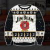 Johnnie Walker Black Label Whiskey Ugly Christmas Sweater Unisex Knit Ugly Sweater