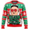 Kim Jong Un Let It Blow Ugly Christmas Sweater