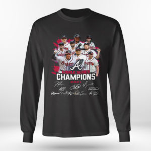 Atlanta Braves World Series Champions 2021 Signatures shirt