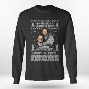 Step Brothers Prestige Worldwide Presents Boats N Hoes Ugly Christmas Sweater Sweatshirt