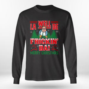Well La-dee Frickin’ Da Merry Chris Farley Ugly Christmas Sweater