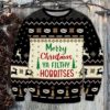 Merry Ya Filthy Kevin Ugly Christmas Sweater Unisex Knit Wool Ugly Sweater