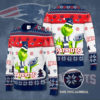 New Orleans Saints NFL Grinch Knit Ugly Christmas sweater