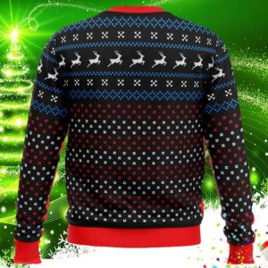 Patriotic Eagle Ugly Christmas Knit Sweater