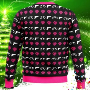 Police Wife Ugly Christmas Knit Sweater