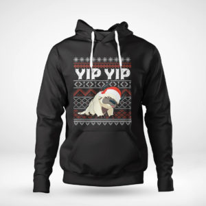 Pullover Hoodie Appa Sky Bison Yip Yip Last Airbender Ugly Christmas Sweater Sweatshirt
