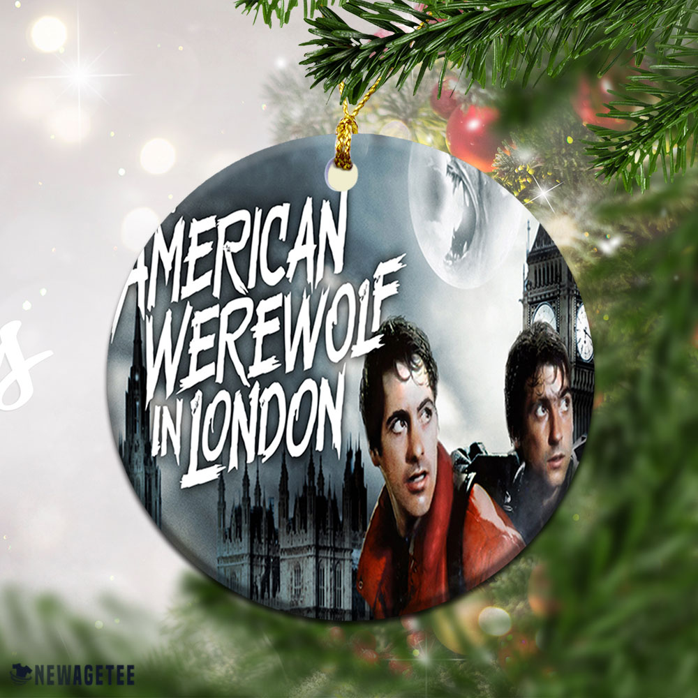 An American Werewolf in London Christmas ornament Tree Decoration An American Werewolf in London Christmas ornament Tree Decoration