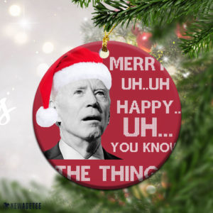 Anti Joe Biden Funny Christmas Ornament Hilarious Gift Idea For Republicans