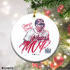 Atlanta Braves MLB World Series Champions Christmas Ornament 2021