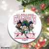 Atlanta Braves World Series Champions 2021 Christmas Tree Decoration Ornament