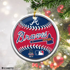 Atlanta Braves WinCraft 2021 World Series Champions Ornament Atlanta Braves WinCraft 2021 World Series Champions Ornament