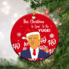 Trump Make Liberals Cry Again 2024 Christmas Ornament