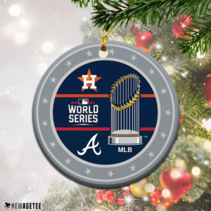 Houston Astros vs. Atlanta Braves WinCraft 2021 World Series Matchup Ornament Houston Astros vs. Atlanta Braves WinCraft 2021 World Series Matchup Ornament
