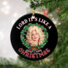 Make Christmas Great Again 2021 Trump Support USA Christmas Ornament