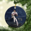 Max Fried win Gold Glove Awards Atlanta Braves Champions 2021 World Series Christmas Ornament