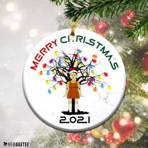 Red Light Green Light 2021 Christmas Ornament