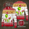 Seattle Seahawks Grinch Knit Ugly Christmas sweater